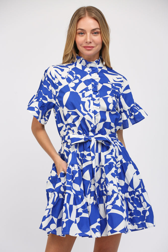lucia mini dress Lucia Ruffle Mini Dress – Penelope The Label