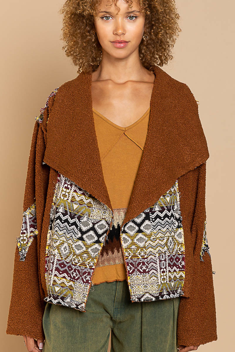 Tribal hotsell sweater jacket