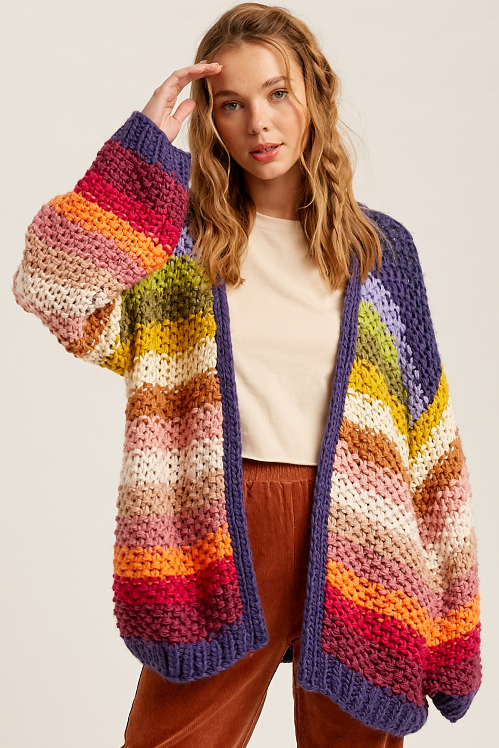 Cardigan Raimbow - o meglio CIEFFETI – Penelope Knit