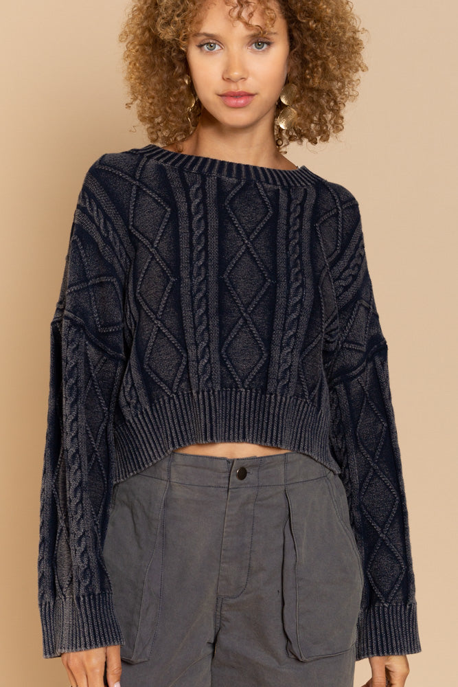 Lucia Cable-Knit Sweater