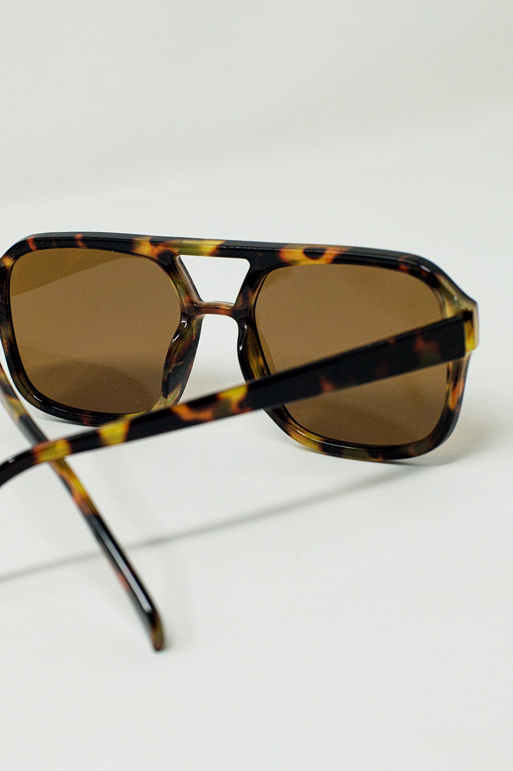 70´S Aviator Sunglasses In Tortoise Shell