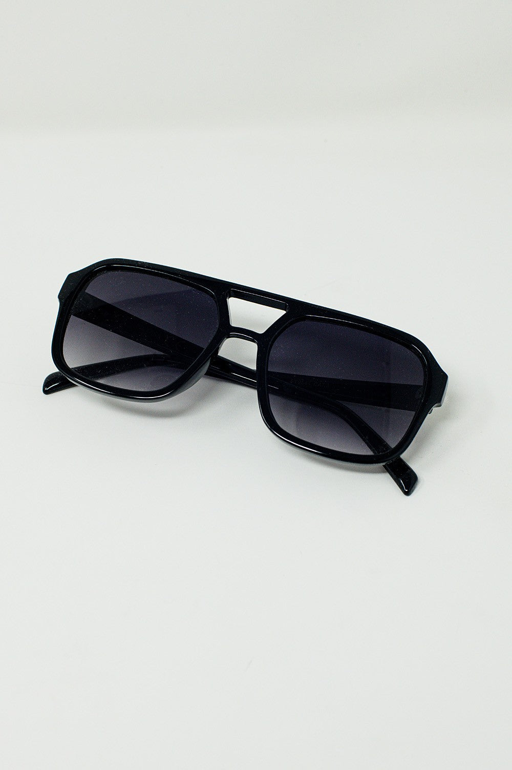 70´S Aviator Sunglasses In Black