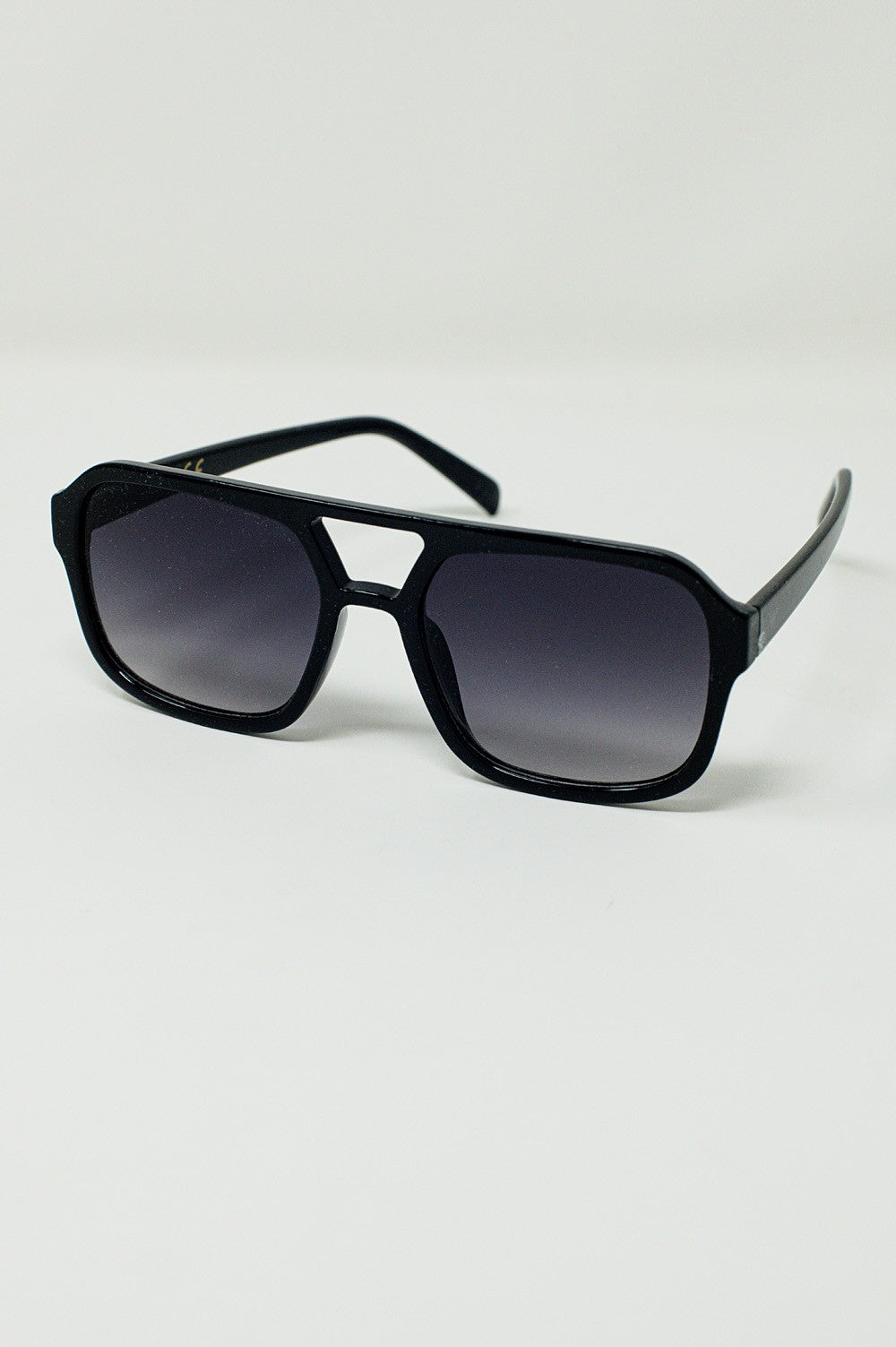 70´S Aviator Sunglasses In Black