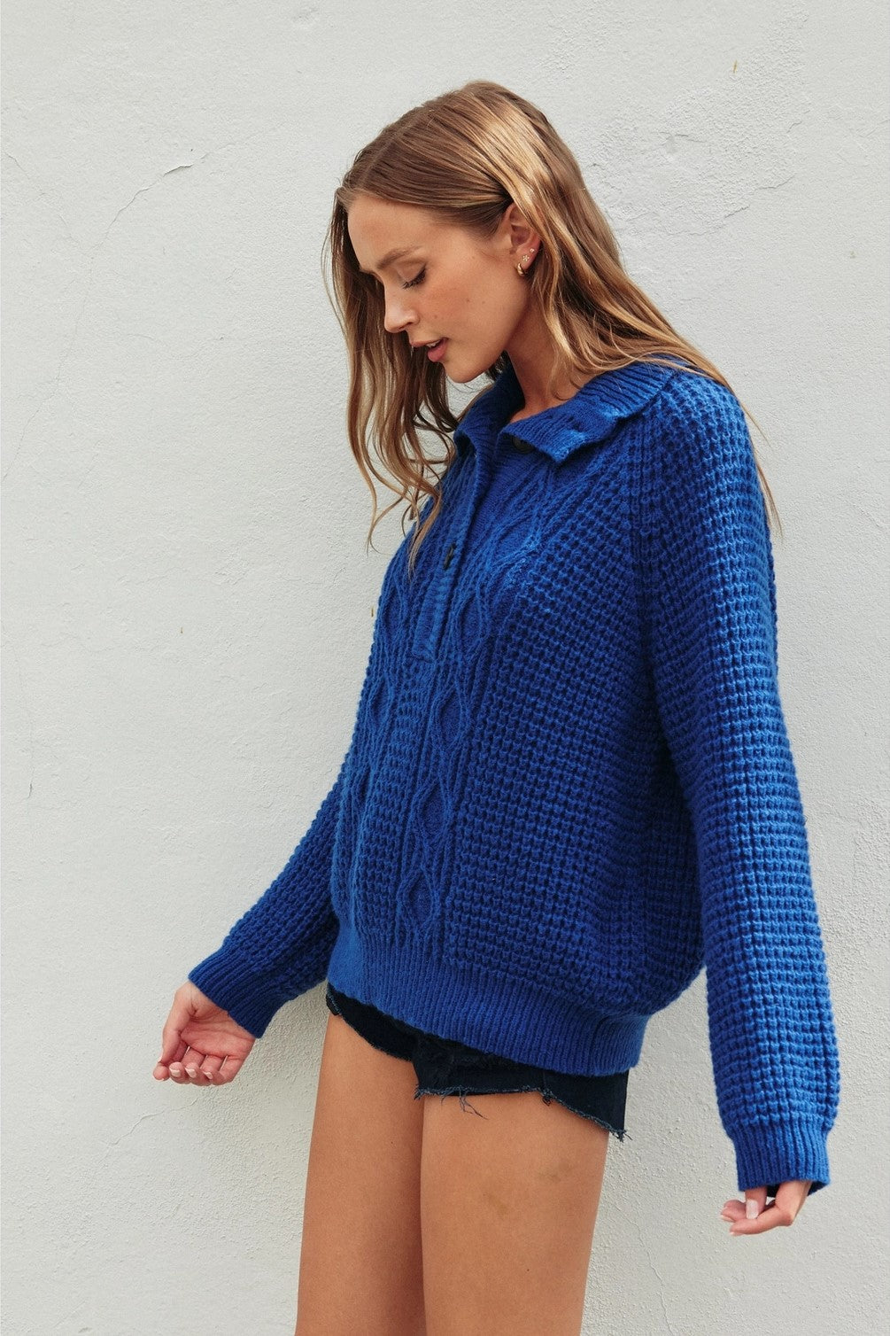 Sweat zippé femme Tressy denim Pénélope | OHLALA Sweat zippé femme Tressy denim Pénélope | OHLALA