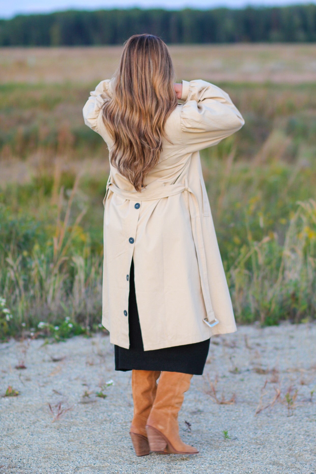 Balloon Sleeve Trench Coat – Penelope The Label