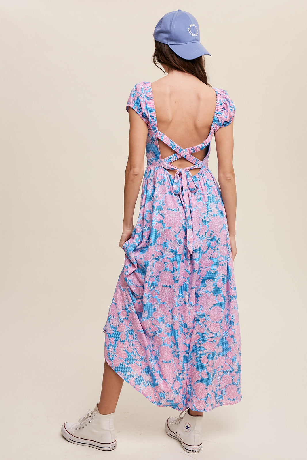 Salma Cross Back Maxi dress Penelope The Label Salma Cross Back Maxi dress Penelope The Label