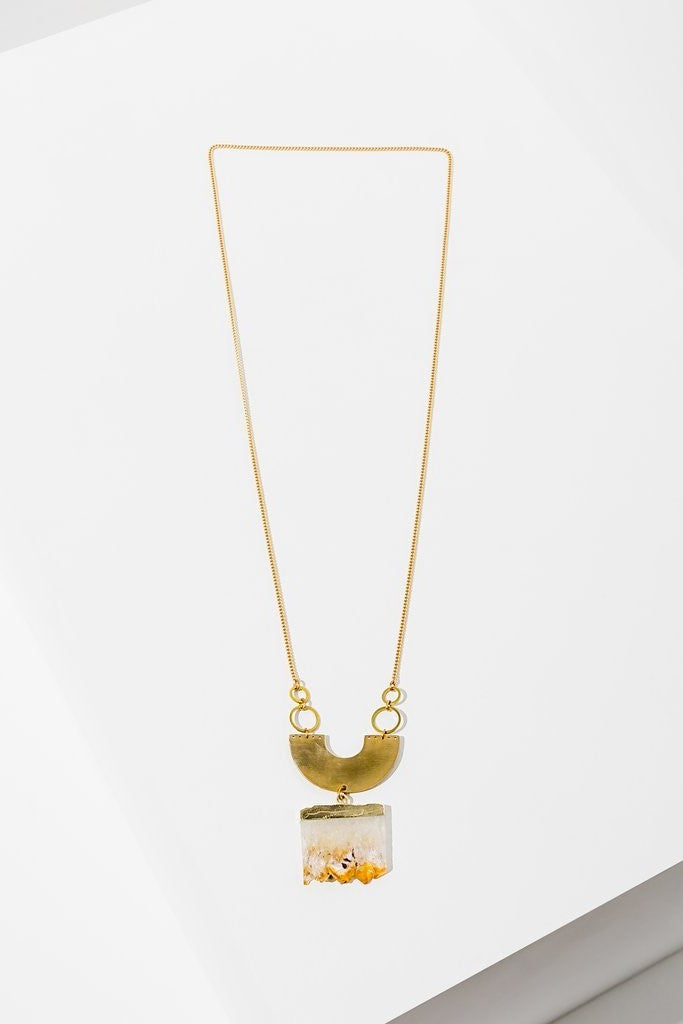 Golden Halo Necklace