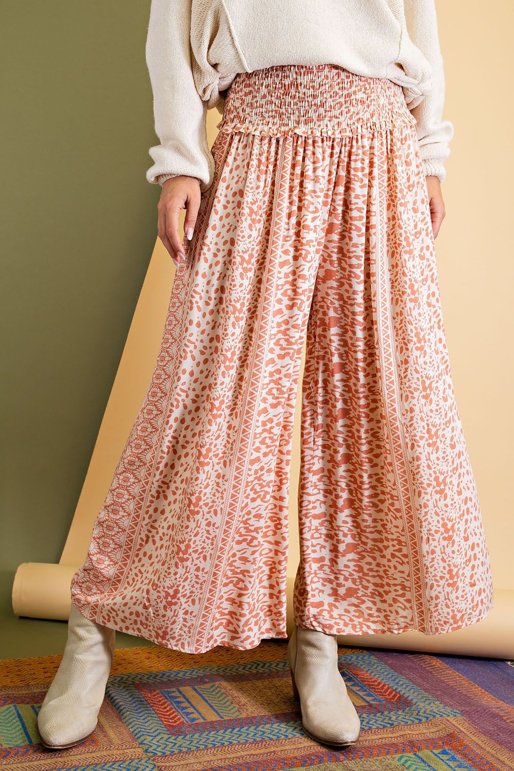 It's a Happy Day Palazzo Pants